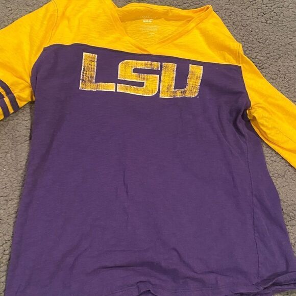 LSU Colosseum Long Sleeve LSU tiger Shirt Size XXL - Picture 5 of 8
